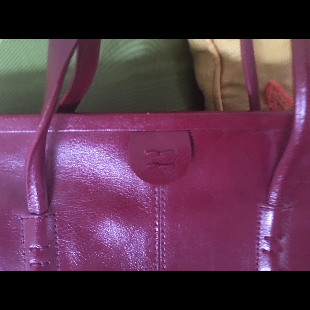 Deep red bag - Picture 3 of 4